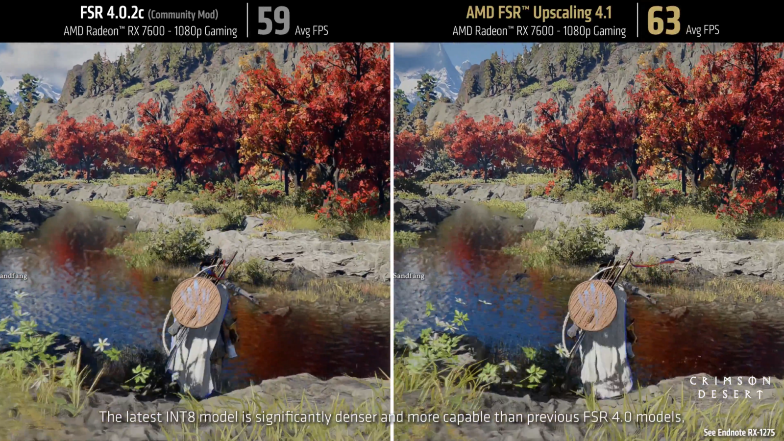 AMD FSR 4.1 na grafikách Radeon RX 7000