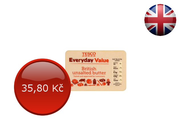 cena za 250 g