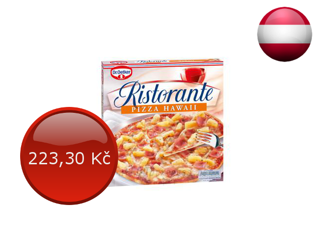 Pizza Dr. Oetker Ristorante Hawaii, cena za 1 kg
