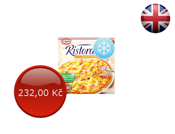 Pizza Dr. Oetker Ristorante Hawaii, cena za 1 kg
