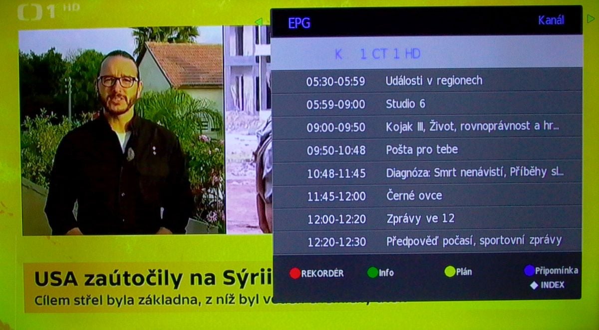 Sencor SLE 43F58TCS - EPG