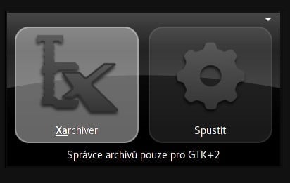Arch: spouštěče aplikací