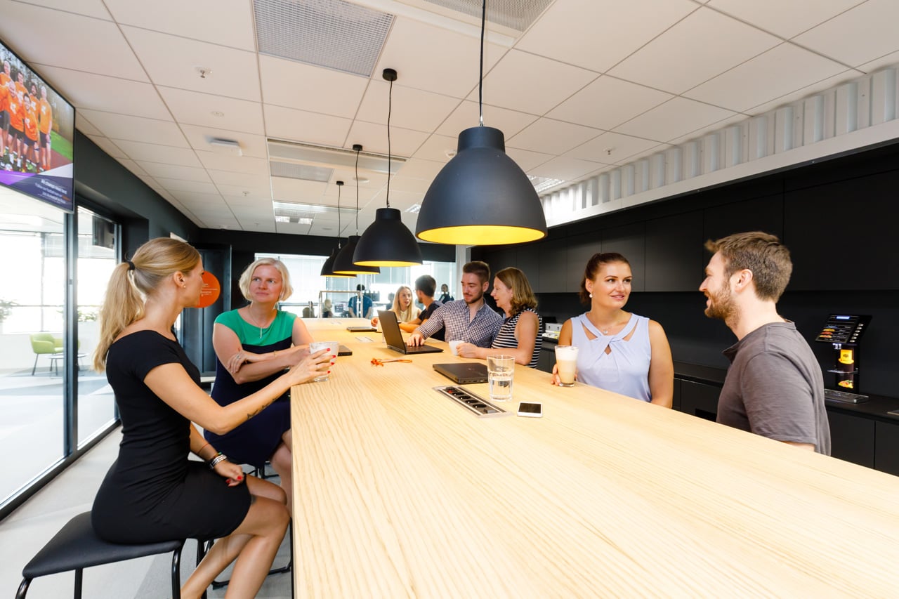 Avast a jeho kanceláře v objektu Vlněna v Brně