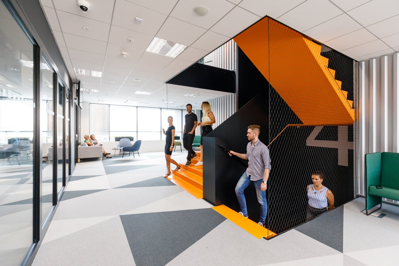 Avast a jeho kanceláře v objektu Vlněna v Brně