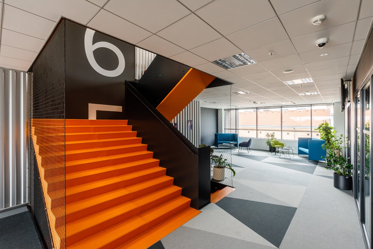 Avast a jeho kanceláře v objektu Vlněna v Brně