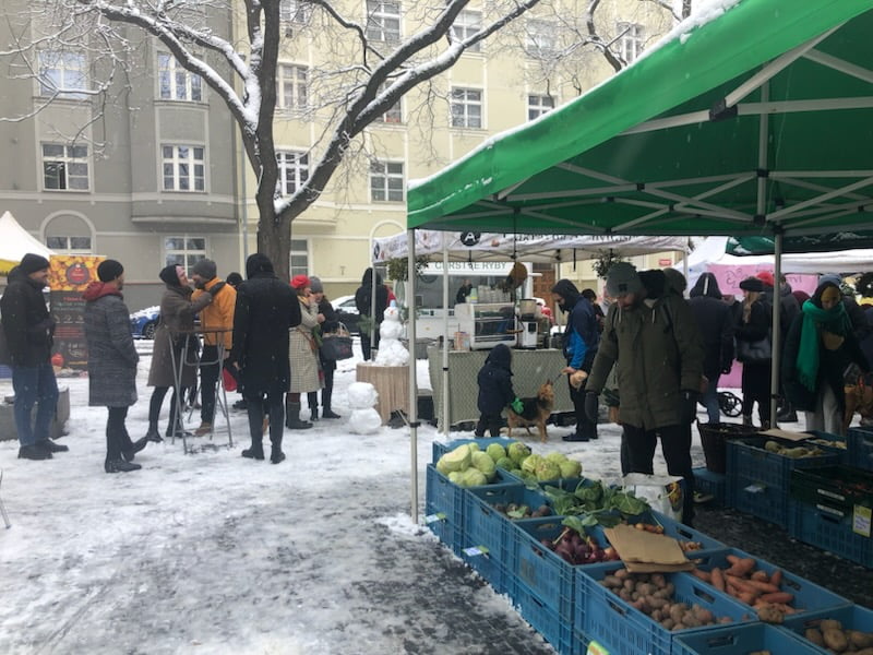 Lednové farmářské trhy v Praze