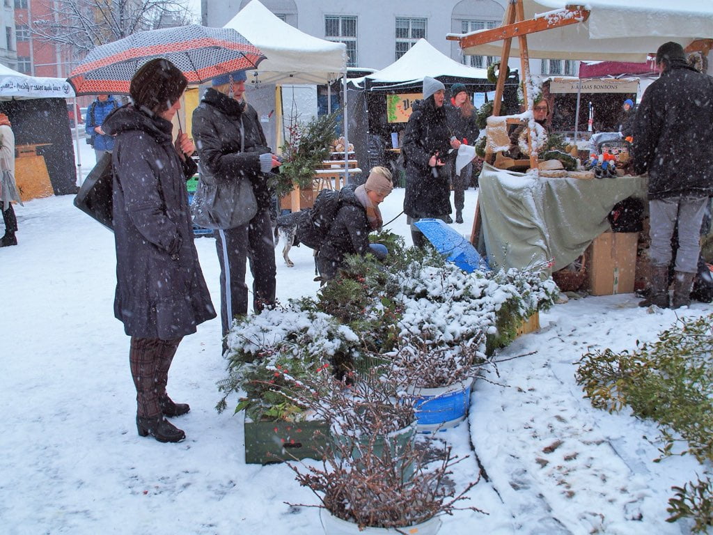 Lednové farmářské trhy v Praze