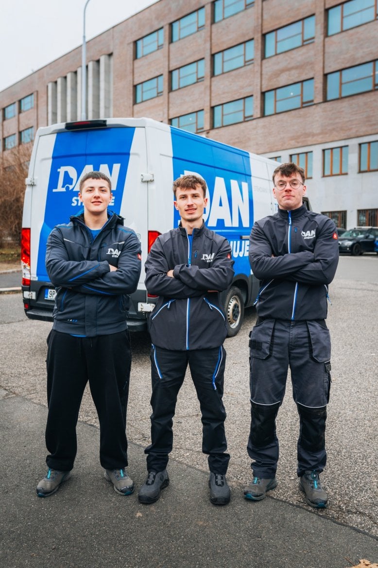 Daniel Kadlec a jeho tým Dan stěhuje