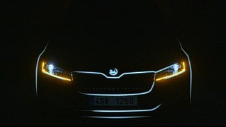 Náhledový obrázek - Škoda nabízí první ochutnávku modernizované modelové řady Superb v podobě video-teaseru