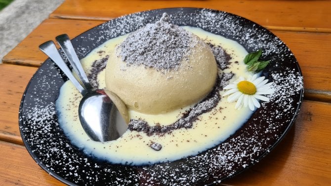 Germknödel, alpský knedlík, Rakousko