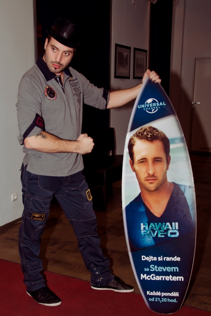 Pražská party Universal Channel k uvedení seriálu Skandál