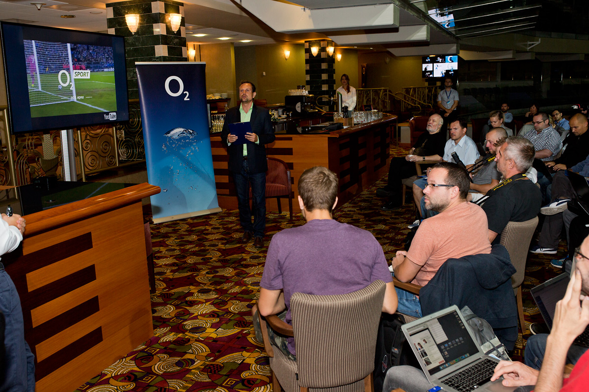 Tisková konference kanálu O2 Sport, 28. července 2015