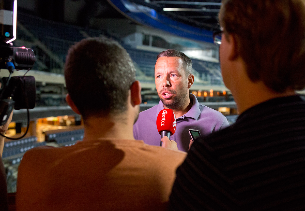 Tisková konference kanálu O2 Sport, 28. července 2015