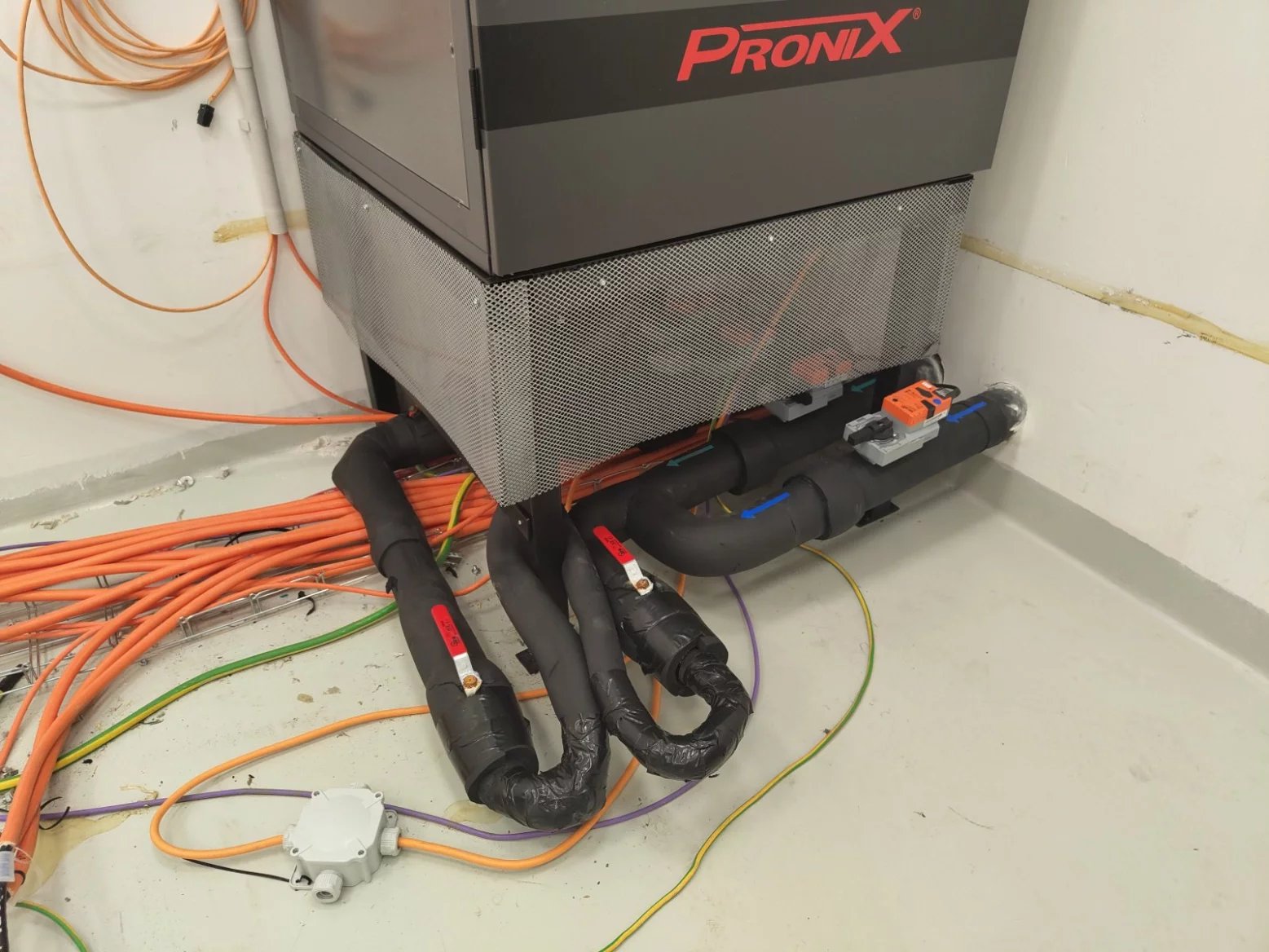 Místnost pro první český kvantový počítač na IT4Innovations