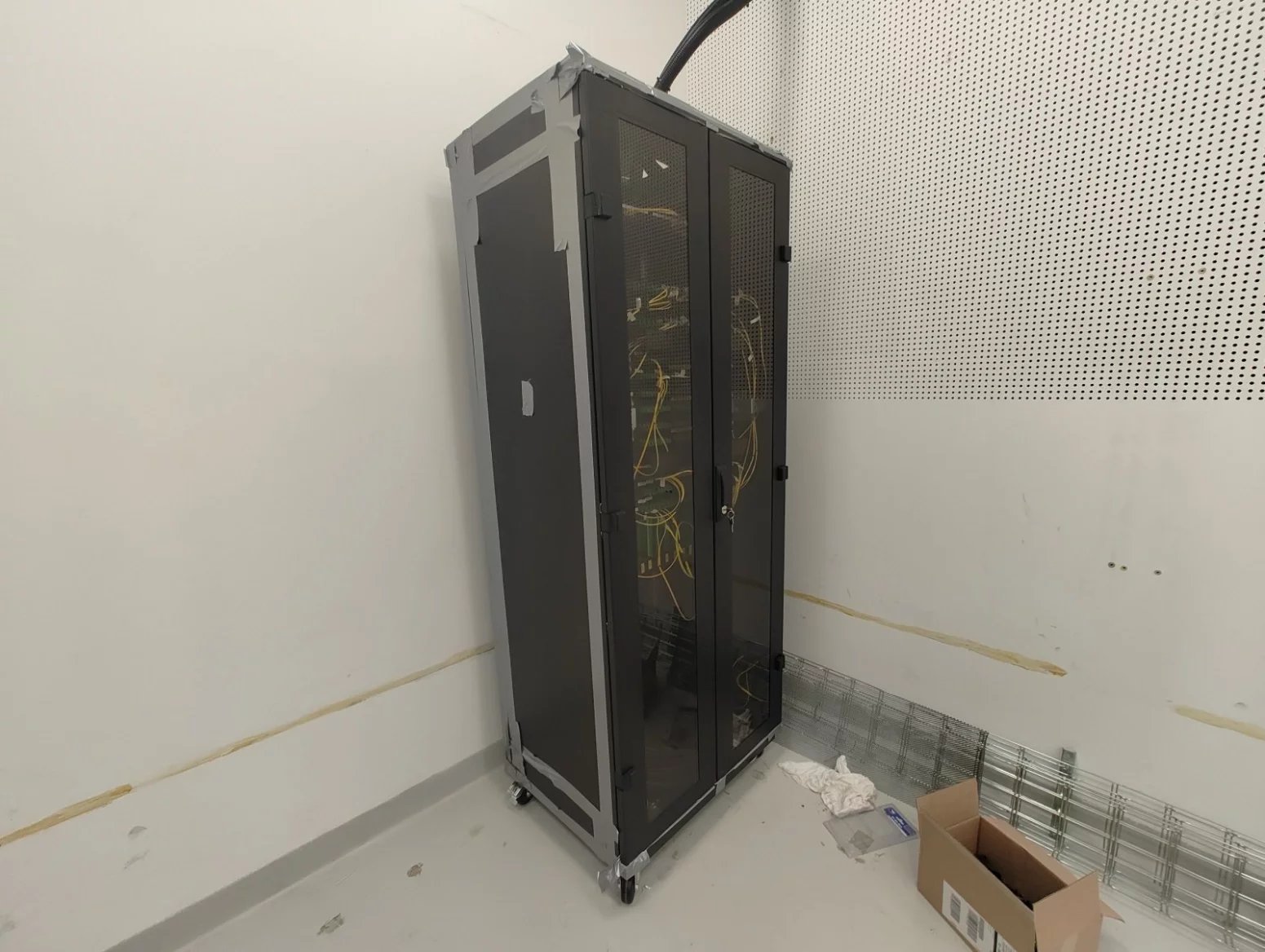 Místnost pro první český kvantový počítač na IT4Innovations