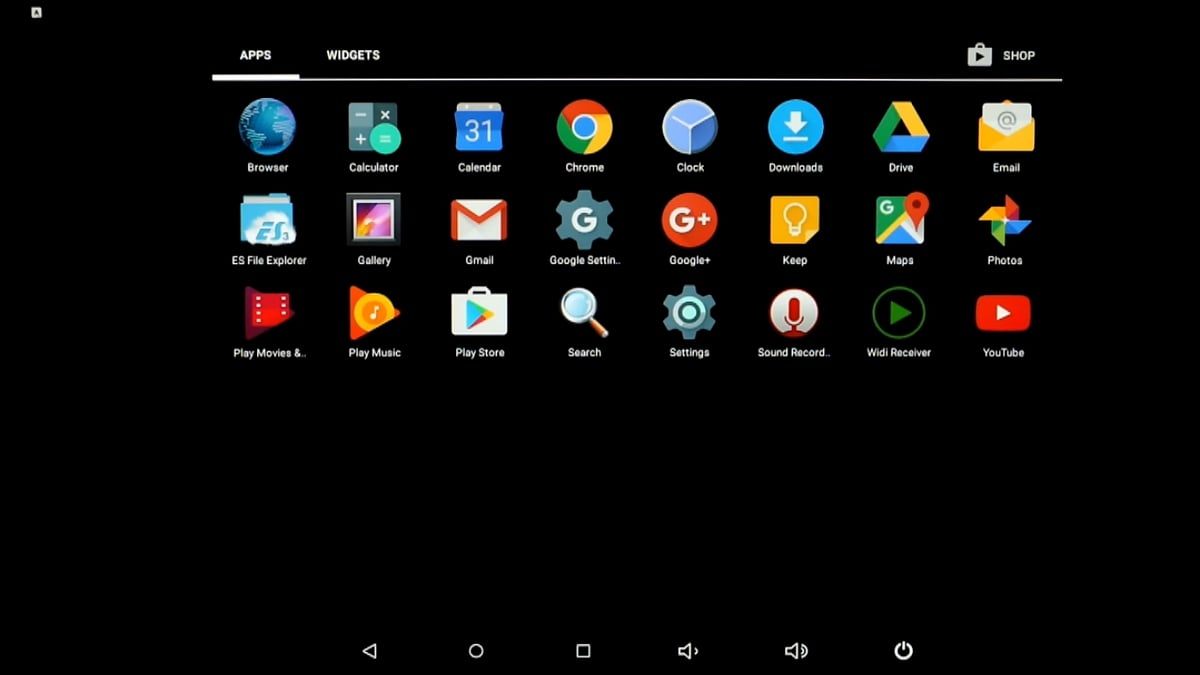 X5 Dual Boot Mini PC - Operační systém Android