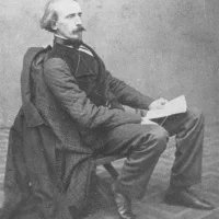 Malíř Josef Mánes na fotografii, asi z roku 1860, Praha