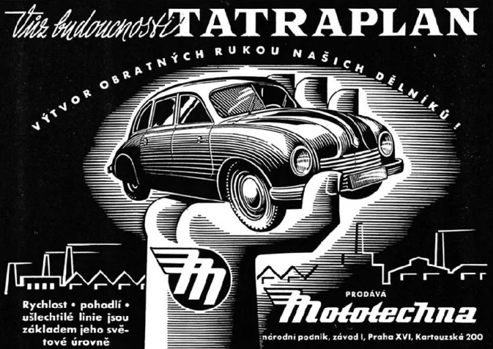 V době přechodu od ÚP-20 k Mototechně se prodávala například Tatra 600. Řadový občan měl ale minimální šanci