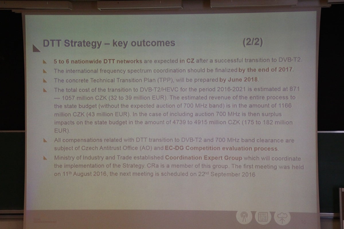 EMC Europe 2016 - DVB-T2 v ČR a Německu