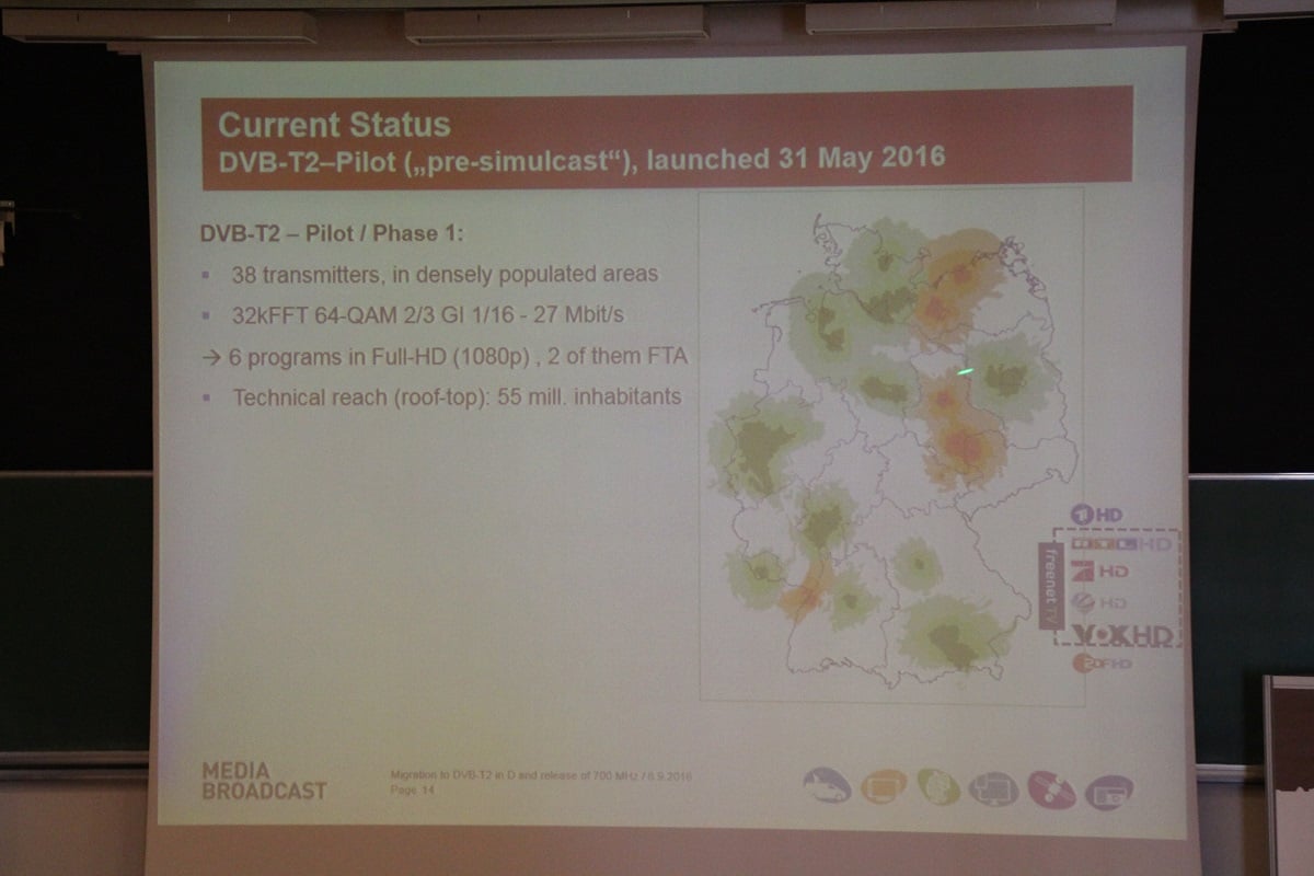 EMC Europe 2016 - DVB-T2 v ČR a Německu