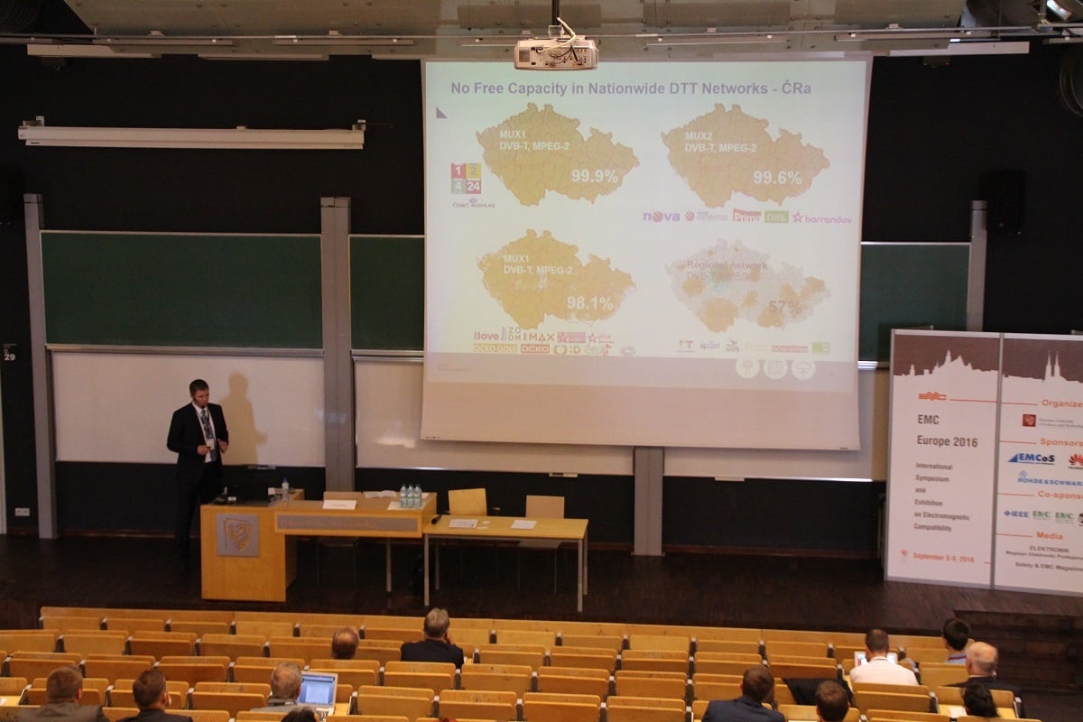 EMC Europe 2016 - DVB-T2 v ČR a Německu