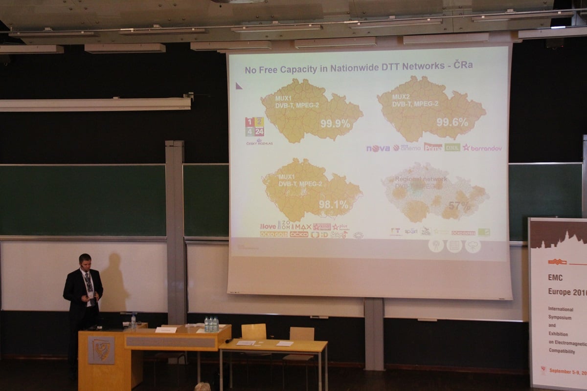 EMC Europe 2016 - DVB-T2 v ČR a Německu