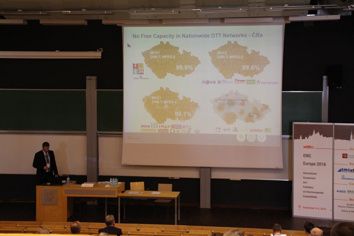 EMC Europe 2016 - DVB-T2 v ČR a Německu