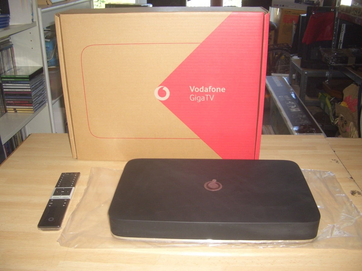 Giga TV - Přístroj a balení