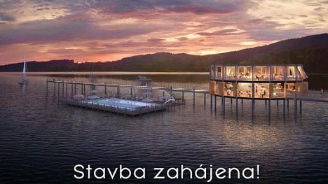 Náhledový obrázek - Ambiciózní MOLO Lipno Resort se začíná stavět