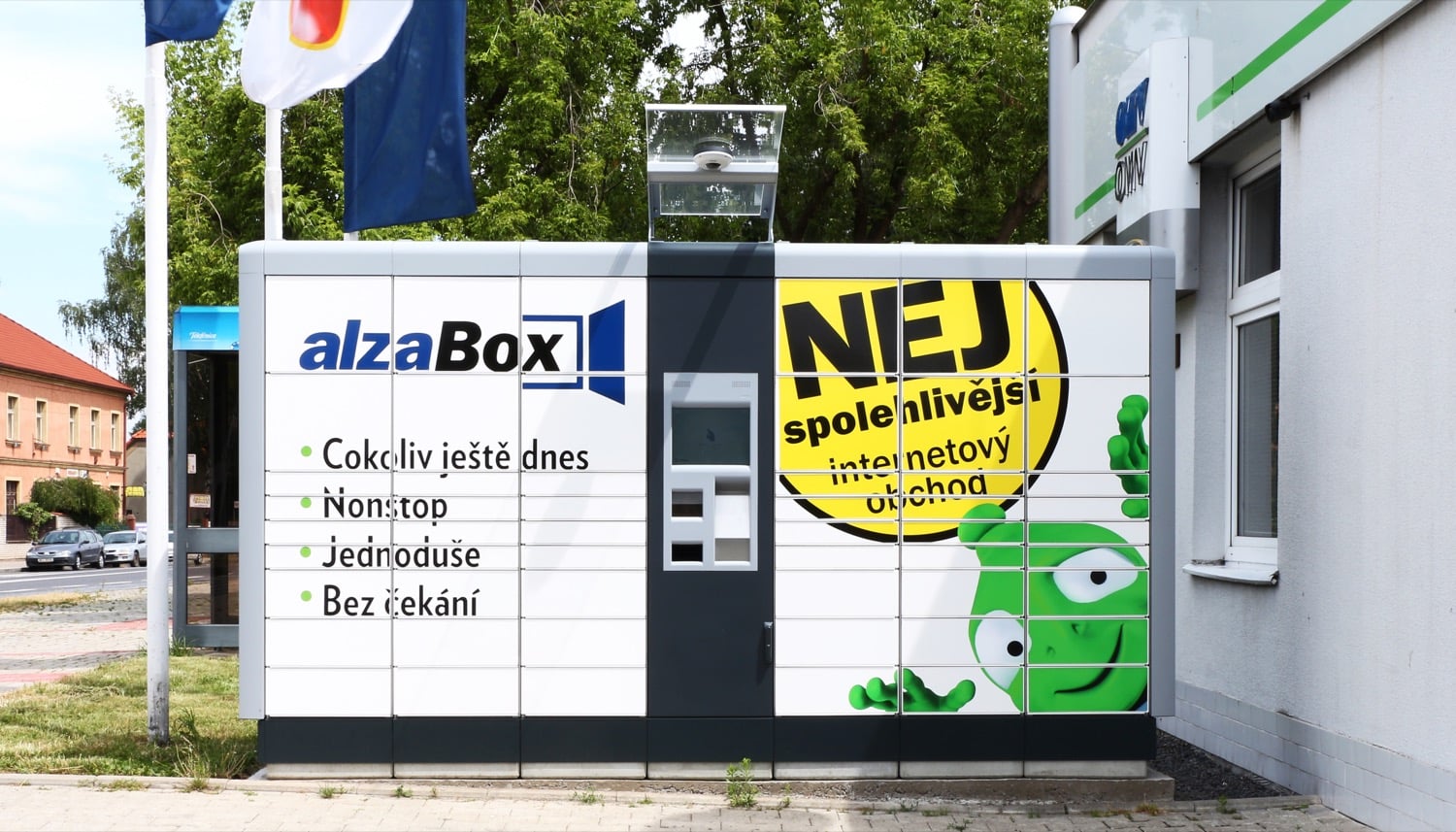 Podívejte se na Alza Streetshop i kamenné pobočky a zázemí