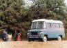 Standardní verze desetimístného minibusu M 522, který se k nám ve velkých počtech dodával, ovšem skoro vždy jen v jednobarevném exteriéru