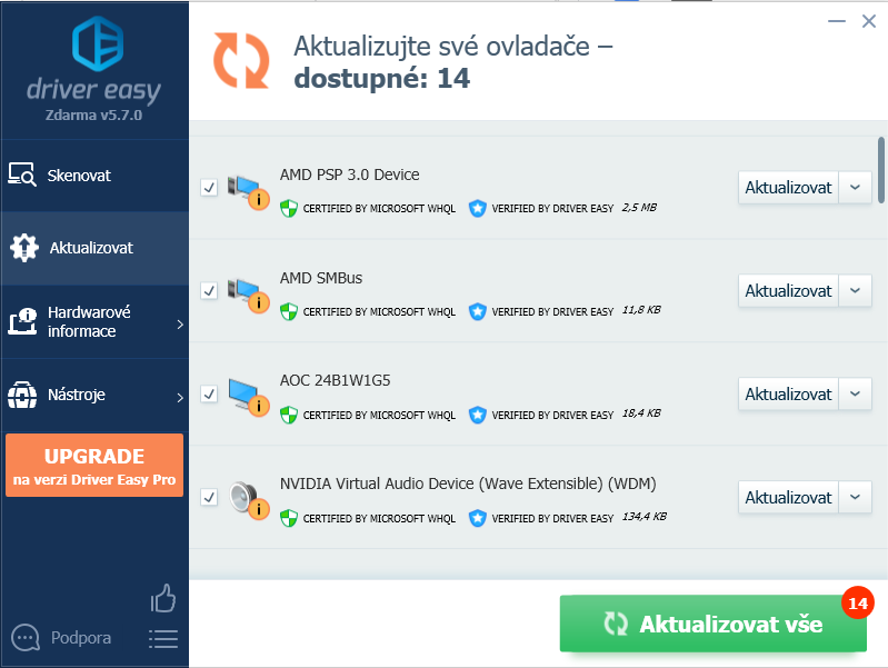 Jak Aktualizovat programy?