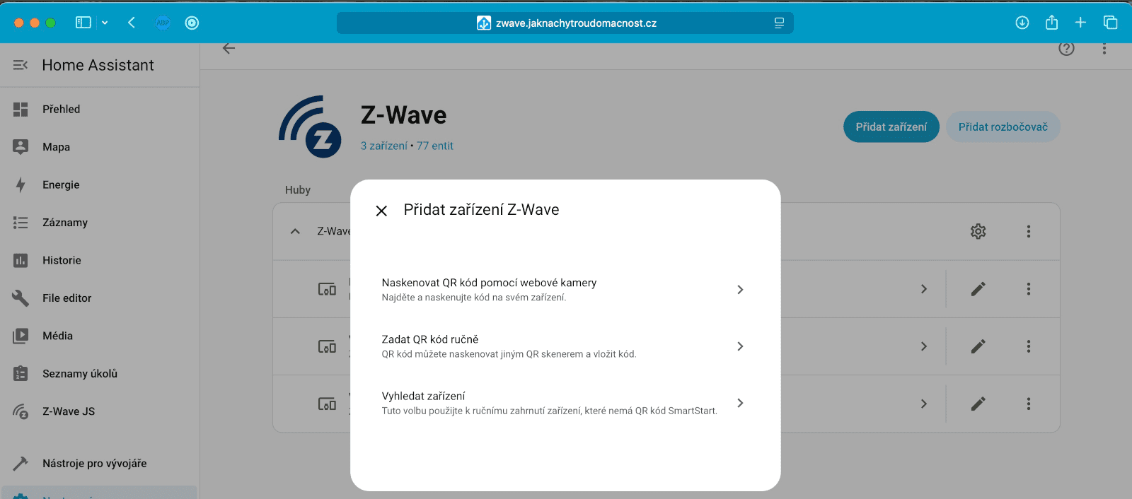 Home Assistant Z-wave