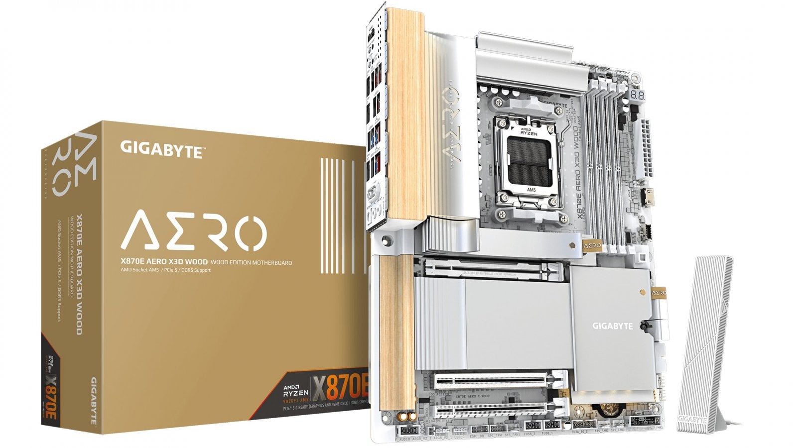 Gigabyte X870E Aero X3D Wood
