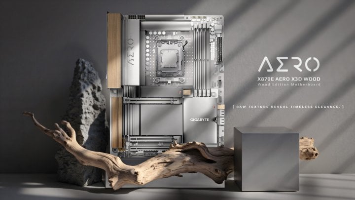 Autor: Gigabyte Gigabyte X870E Aero X3D Wood