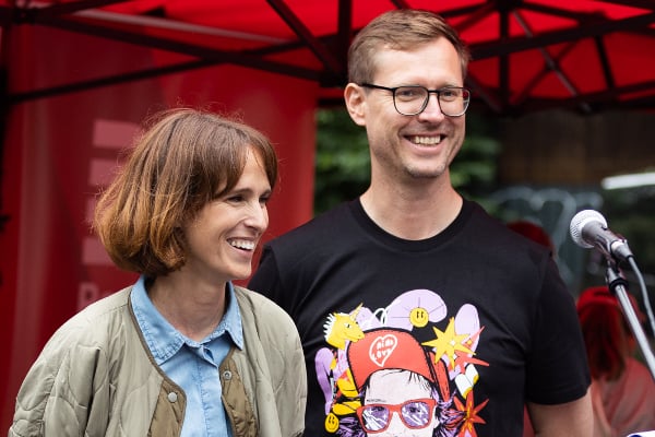 Manželé Kristýna a Martin Chovancovi