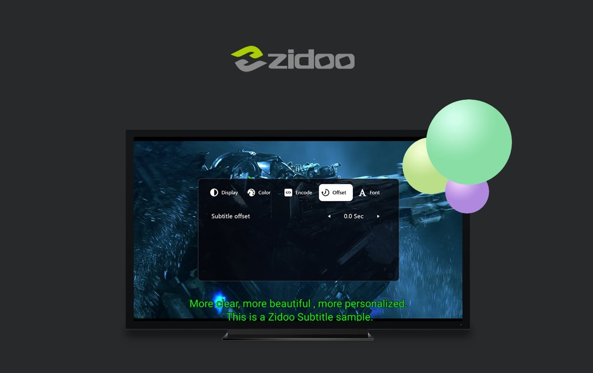 Zidoo Media Center - Titulky