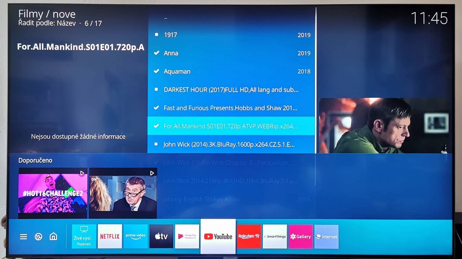 2020-05-Samsung-QLED-Q80T-obr23-Kodi-na-pozadí-to-pro-Tizen-neex