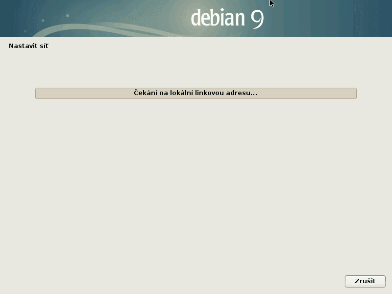 Automatické nastavení sítě.