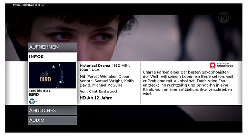 Giga TV - Programový průvodce a práce s ním