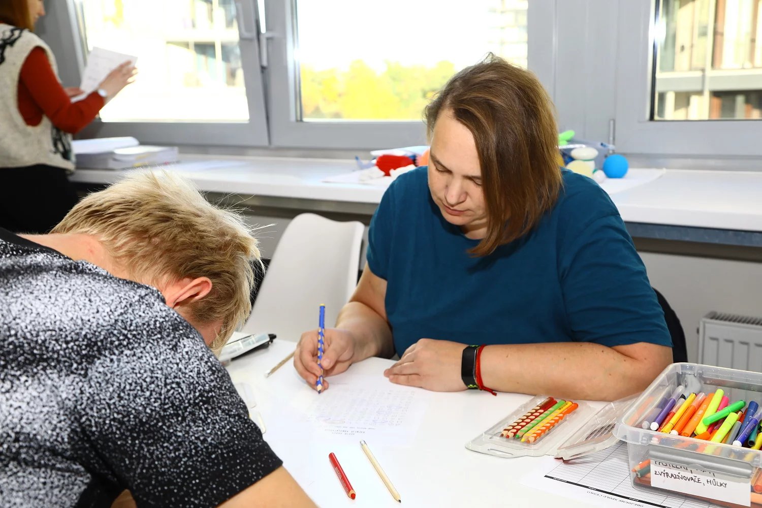 Během ergoterapie se hodně trénují také exekutivní funkce – plánování v čase a prostoru.