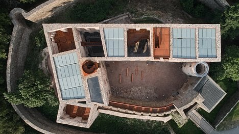 Náhledový obrázek - Architekti z atelieru-r před rekonstrukcí skenovali hrad Helfštýn pomocí dronů. Původní a nové prvky tu fungují v symbióze