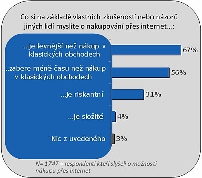 Názory českých uživatelů internetu na online nakupování