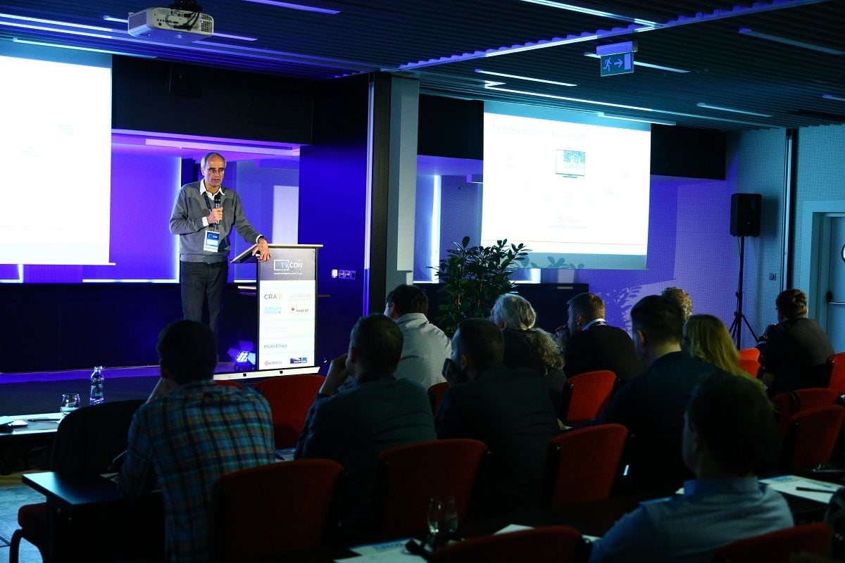 Dopolední část konference TVCON 2017