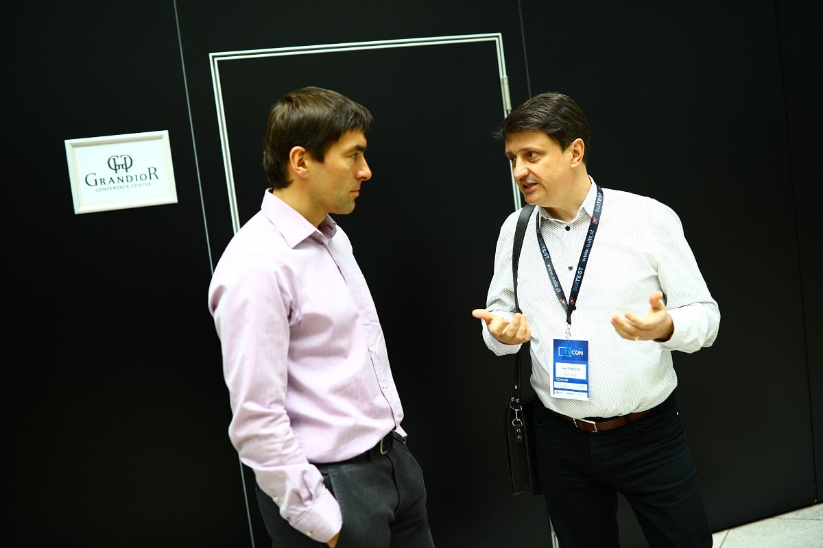 Dopolední část konference TVCON 2017