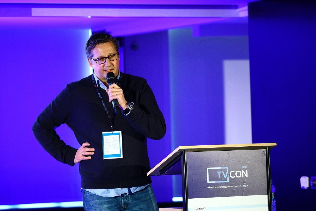 Dopolední část konference TVCON 2017