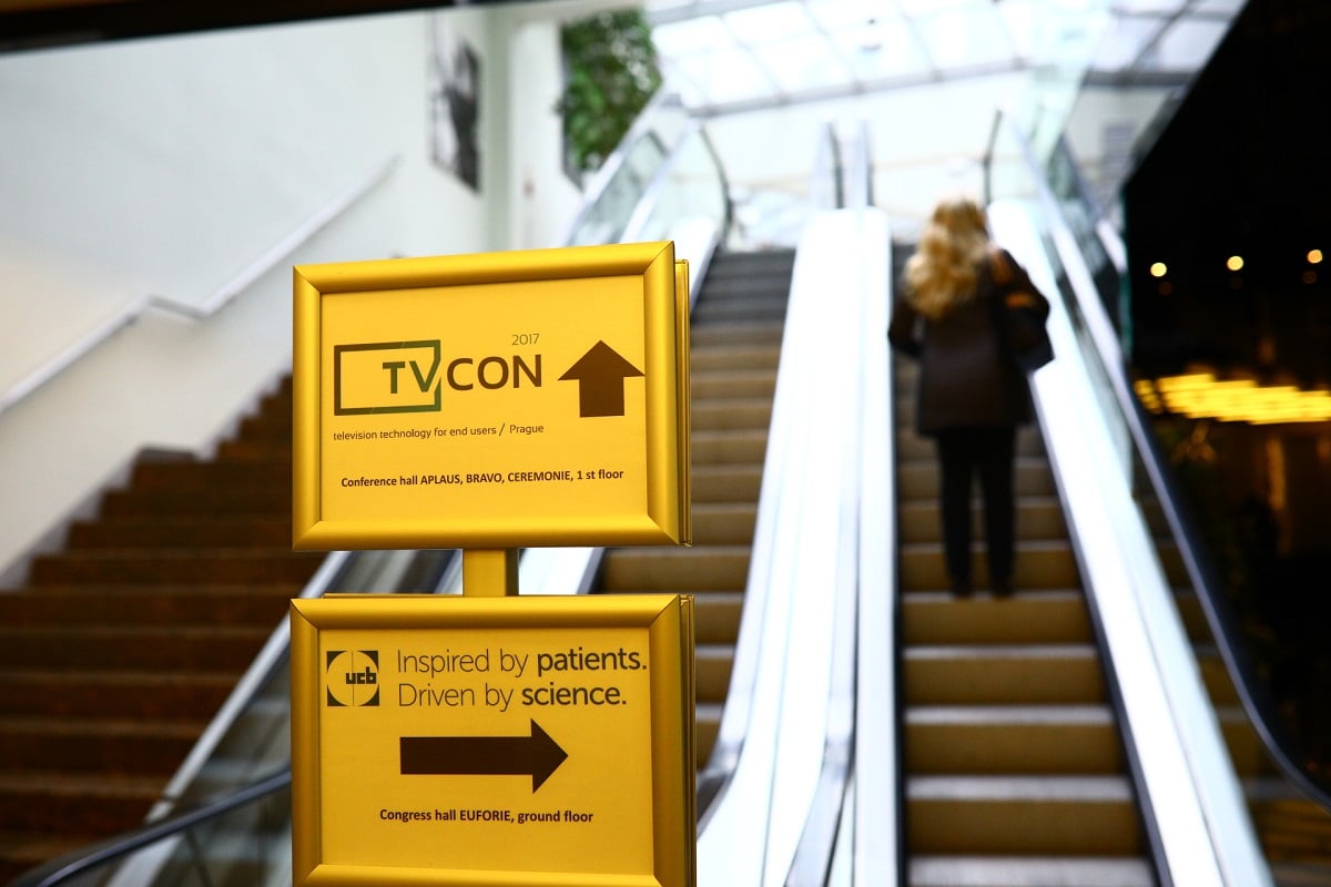 Dopolední část konference TVCON 2017