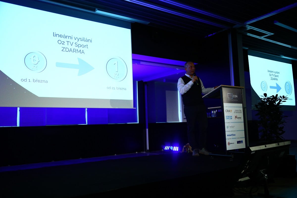 Dopolední část konference TVCON 2017
