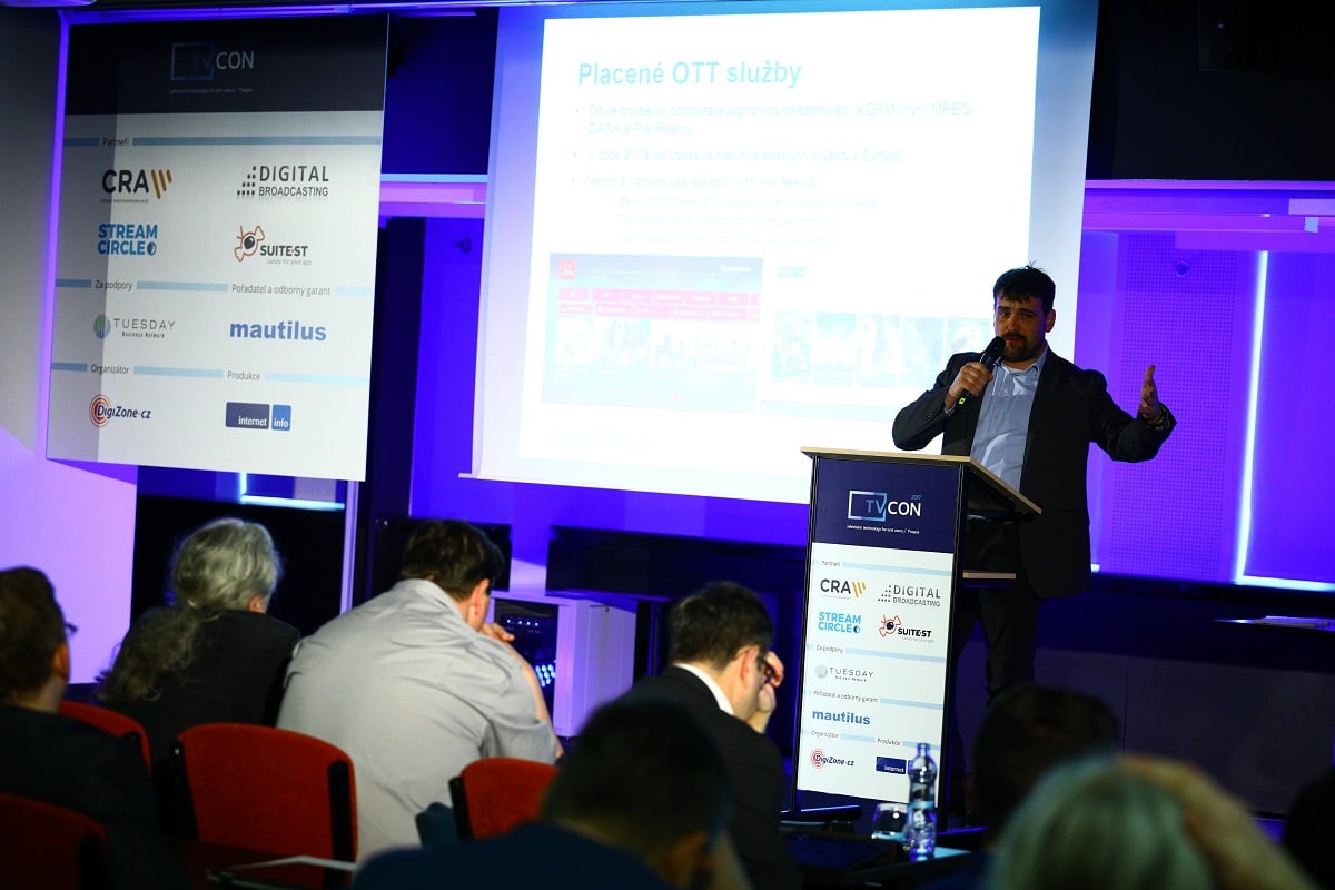 Dopolední část konference TVCON 2017