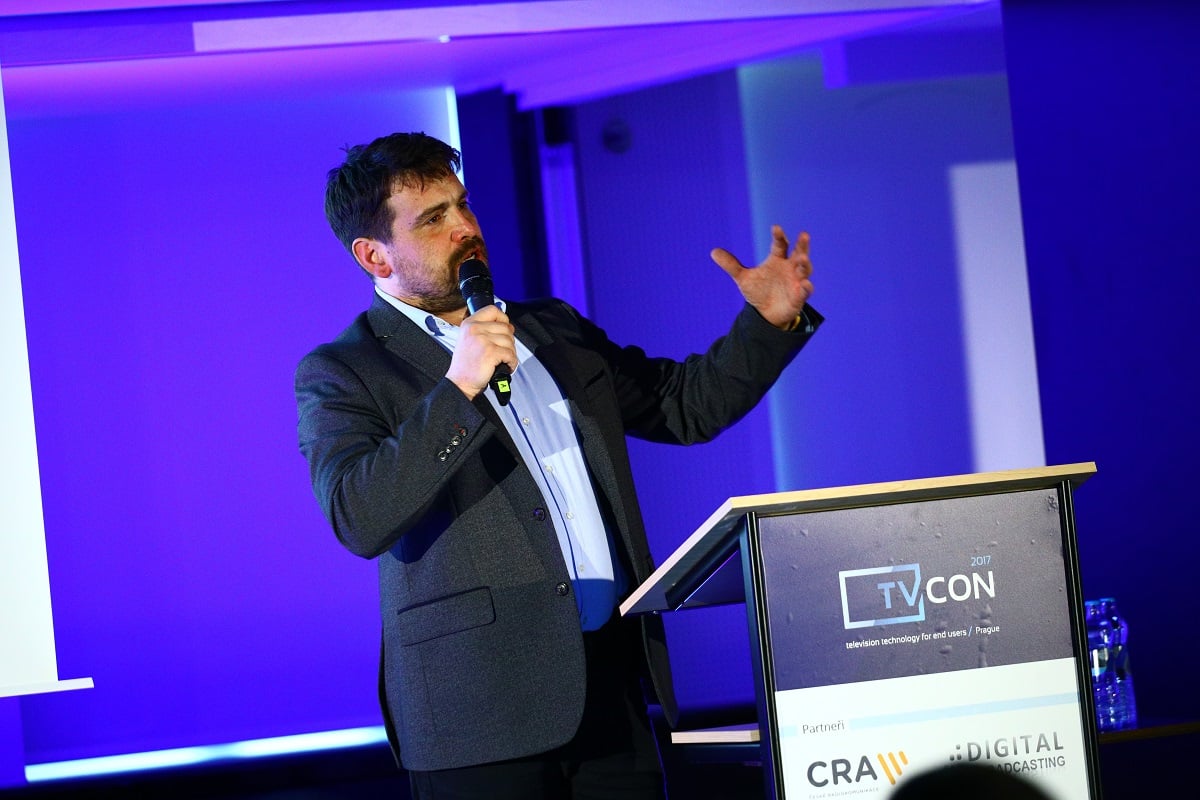 Dopolední část konference TVCON 2017